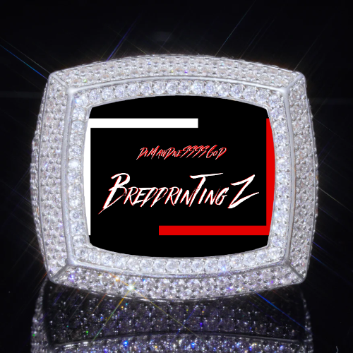 3D CUSTOM PICTURE ICED RING