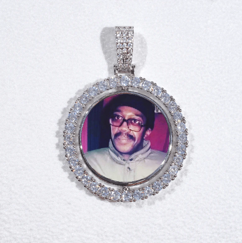3D Spinning 2-Faced Custom Picture Pendant