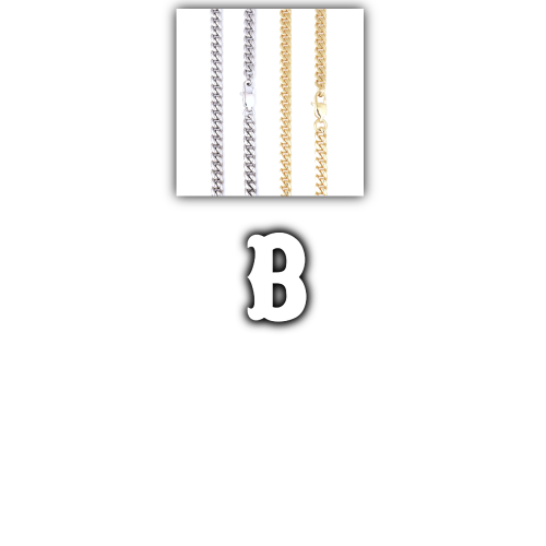 Custom Letters Freibeuter Font Necklace