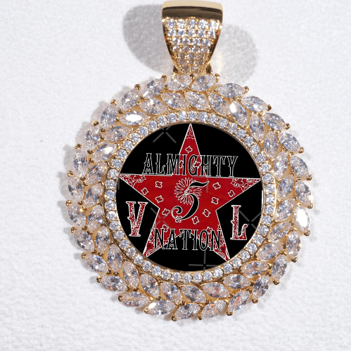 Large 3D Wheat Ear Custom Picture Pendant