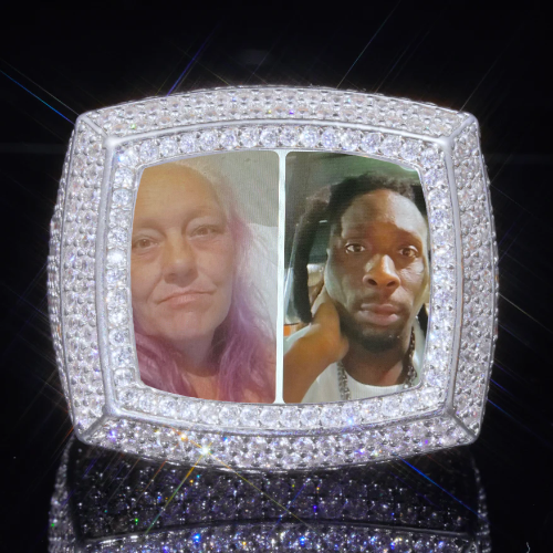 3D CUSTOM PICTURE ICED RING