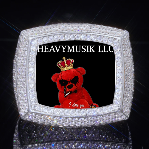 3D CUSTOM PICTURE ICED RING