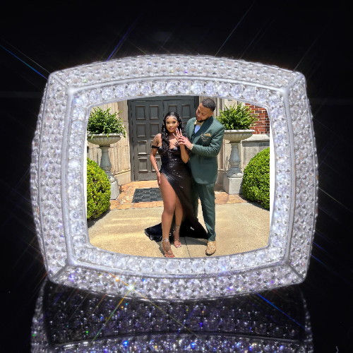 3D CUSTOM PICTURE ICED RING