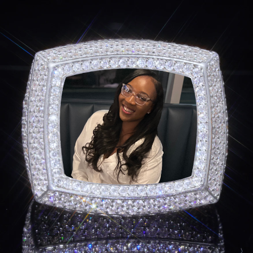 3D CUSTOM PICTURE ICED RING