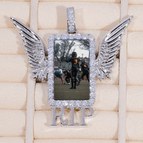 RIP WING 3D CUSTOM PICTURE PENDANT