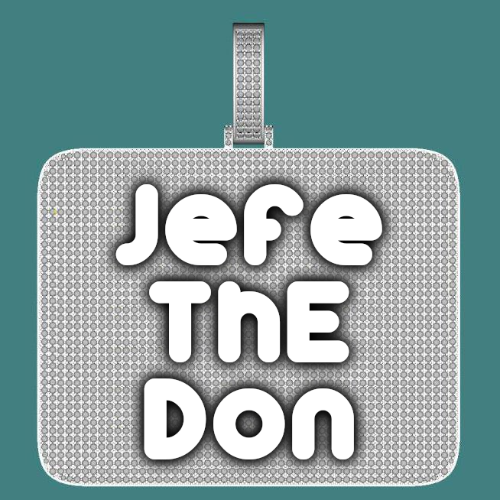 CUSTOM LETTER NECKLACE 3D BIG SQUARE