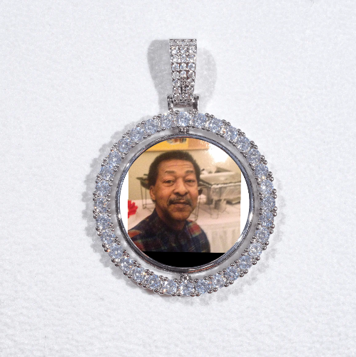 3D Spinning 2-Faced Custom Picture Pendant