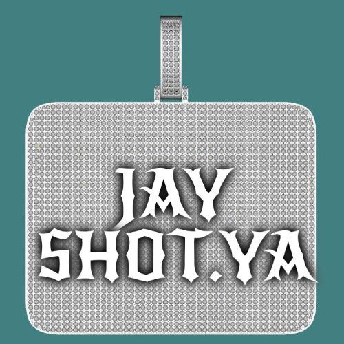 CUSTOM LETTER NECKLACE 3D BIG SQUARE