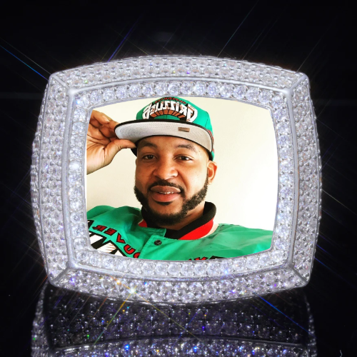 3D CUSTOM PICTURE ICED RING
