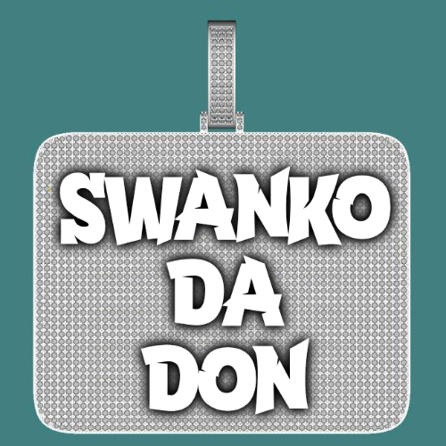 CUSTOM LETTER NECKLACE 3D BIG SQUARE