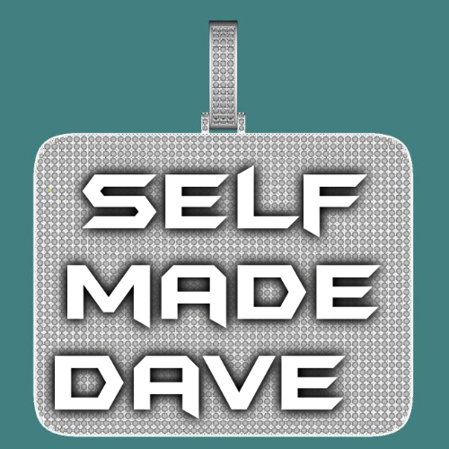 CUSTOM LETTER NECKLACE 3D BIG SQUARE