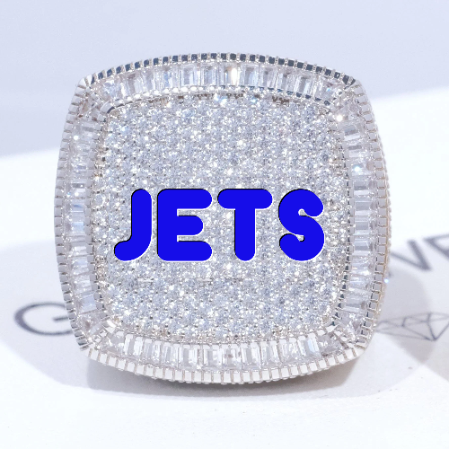 CUSTOM LETTER 3D ICED RING