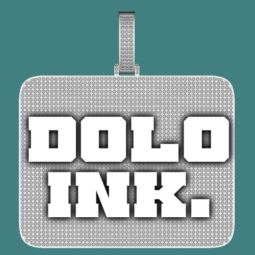 CUSTOM LETTER NECKLACE 3D BIG SQUARE