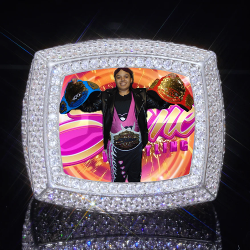 3D CUSTOM PICTURE ICED RING