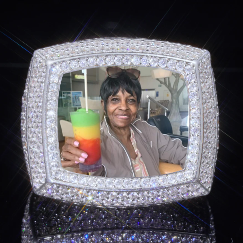 3D CUSTOM PICTURE ICED RING