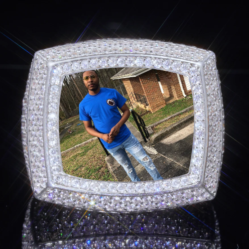 3D CUSTOM PICTURE ICED RING