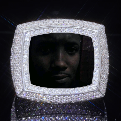 3D CUSTOM PICTURE ICED RING