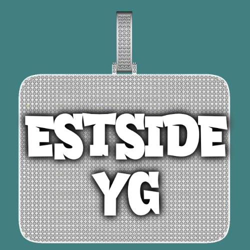 CUSTOM LETTER NECKLACE 3D BIG SQUARE