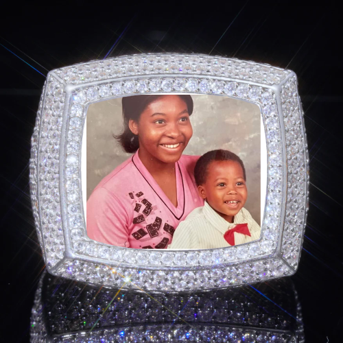 3D CUSTOM PICTURE ICED RING