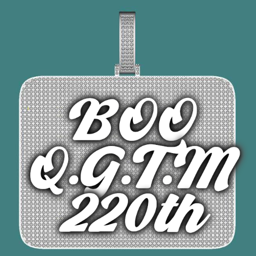 CUSTOM LETTER NECKLACE 3D BIG SQUARE