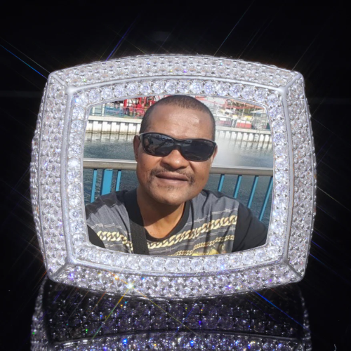 3D CUSTOM PICTURE ICED RING