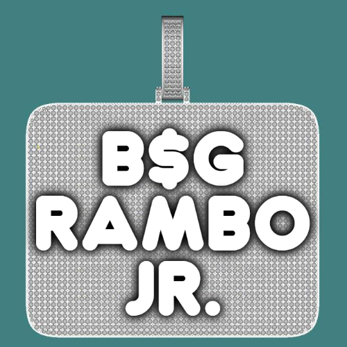 CUSTOM LETTER NECKLACE 3D BIG SQUARE