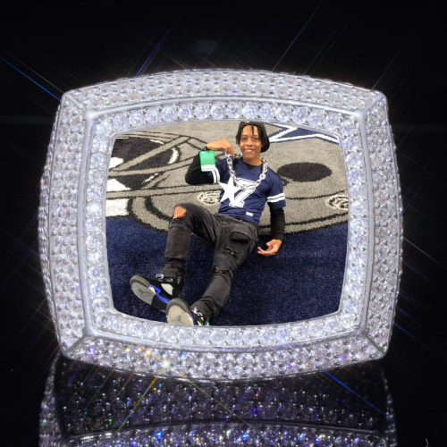 3D CUSTOM PICTURE ICED RING