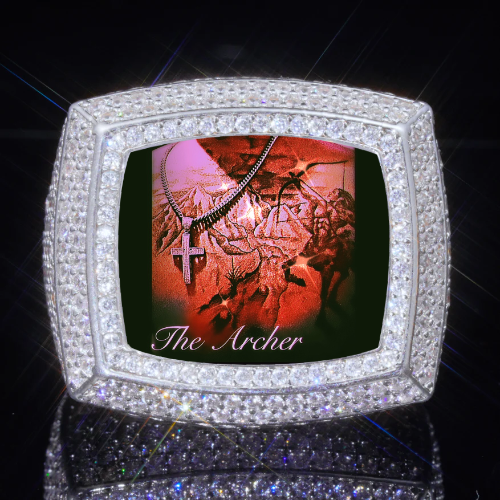 3D CUSTOM PICTURE ICED RING