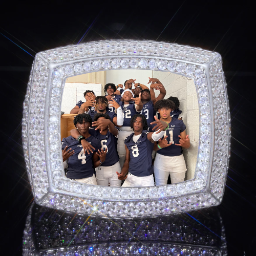 3D CUSTOM PICTURE ICED RING