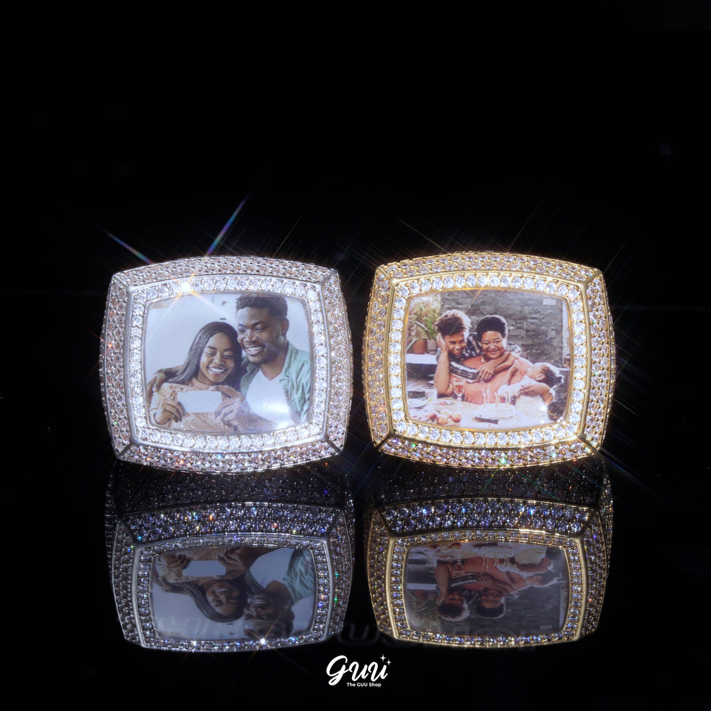 3D CUSTOM PICTURE ICED RING