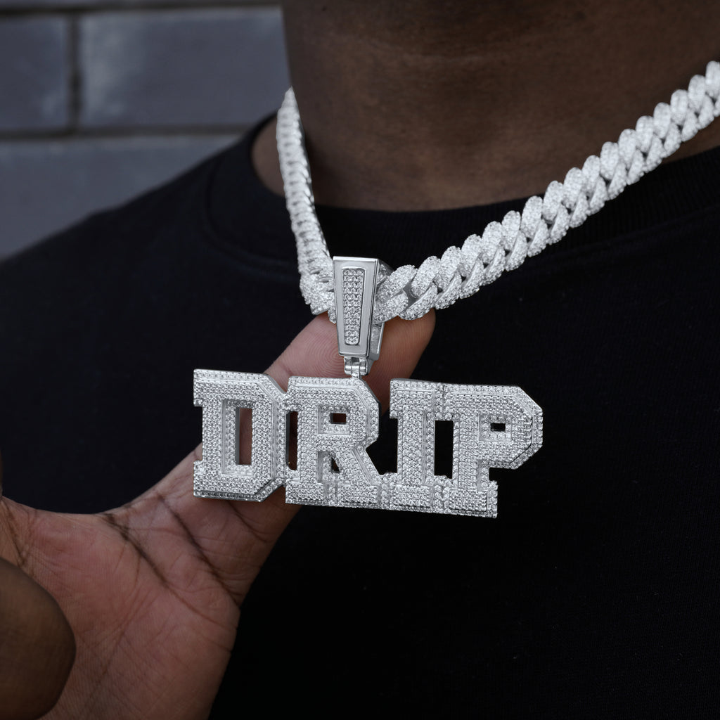 Custom Letters Two Layer Glow In The Dark Necklace