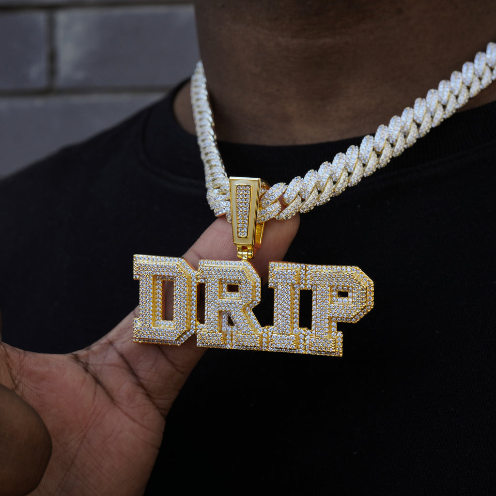 Custom Letters Two Layer Glow In The Dark Necklace