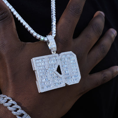 Baguette Two Layer KO Necklace - The GUU Shop