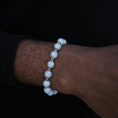 8mm Iced Beads Bracelet - The GUU Shop