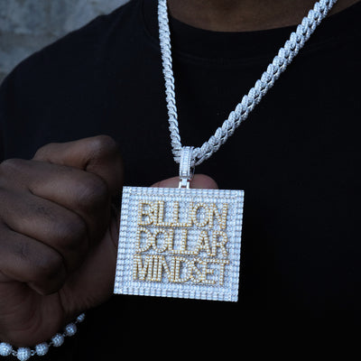 Baguette Billion Dollar Mindset Necklace - The GUU Shop