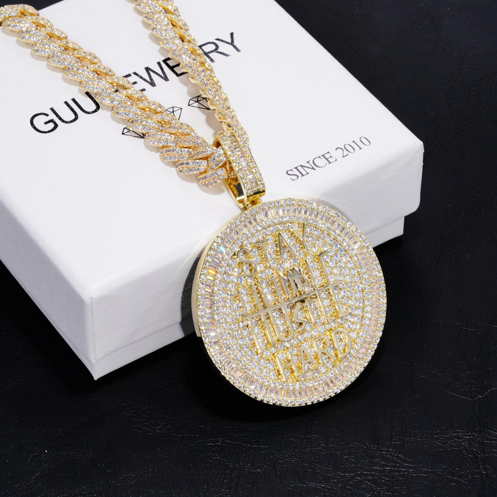 Stay Hard Humbie/Hustle Pendant - The GUU Shop