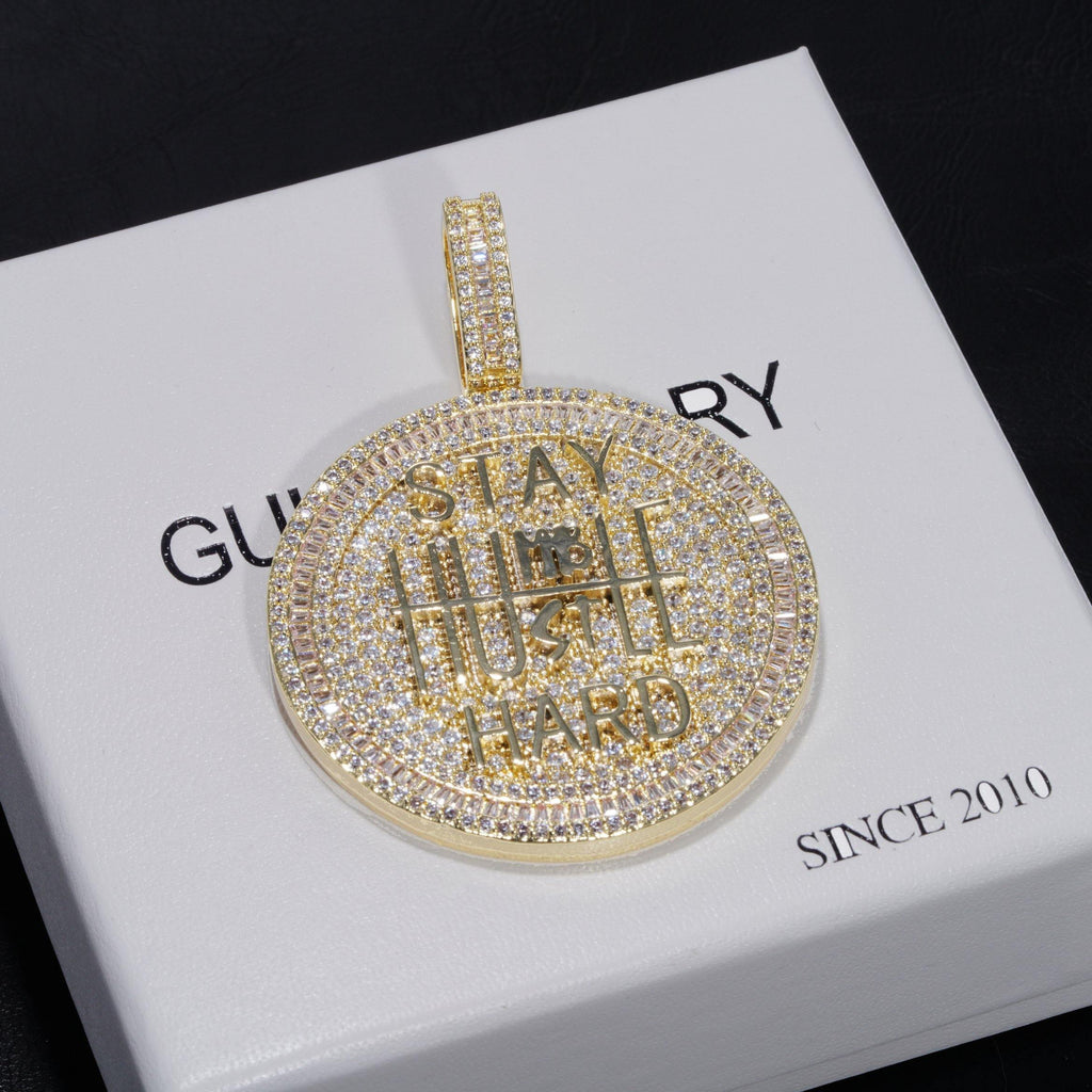Stay Hard Humbie/Hustle Pendant - The GUU Shop
