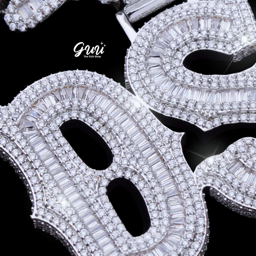 Custom Letters Freibeuter Font Necklace