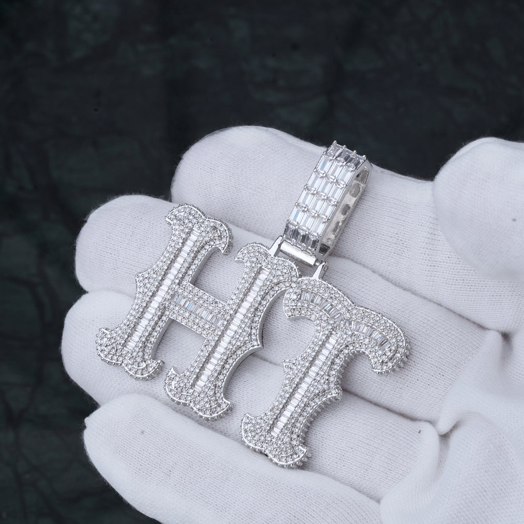 Custom Letters Freibeuter Font Necklace