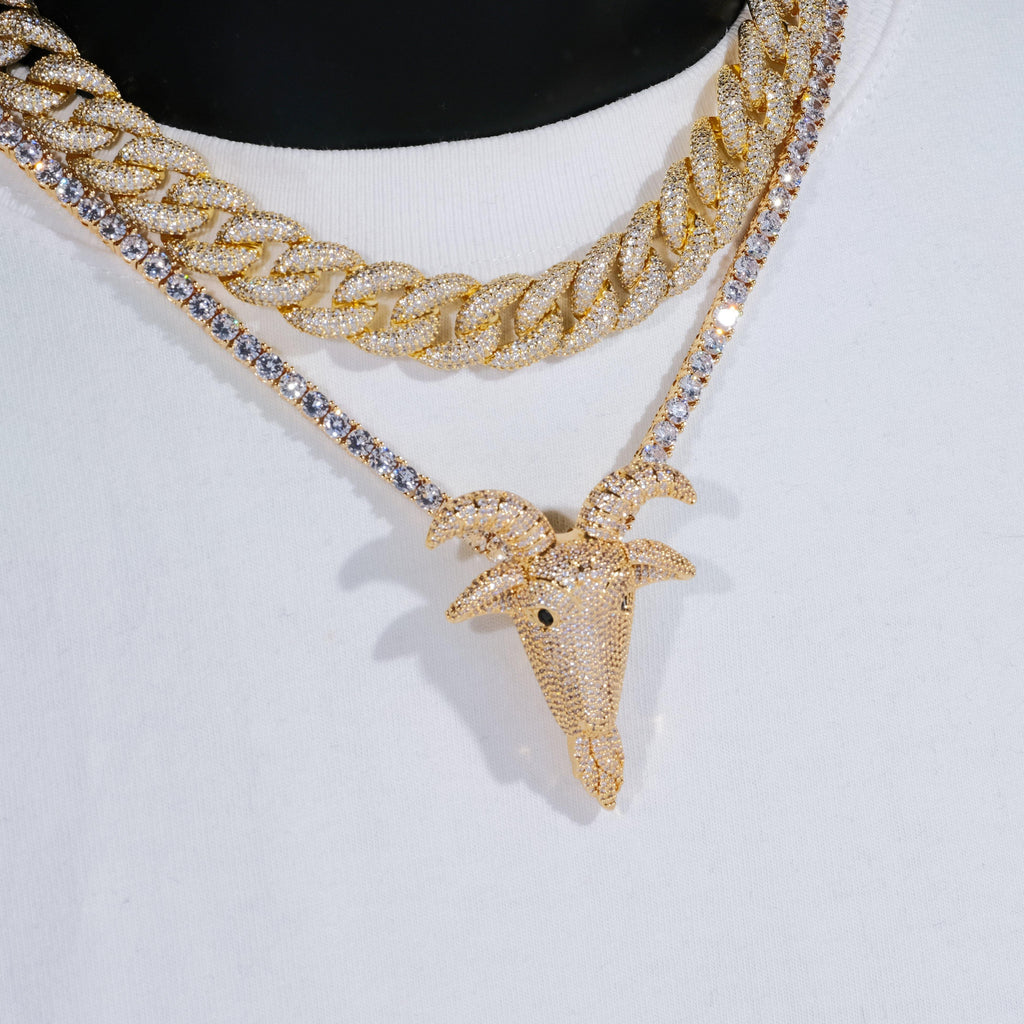 Solid GOAT Pendant - The GUU Shop
