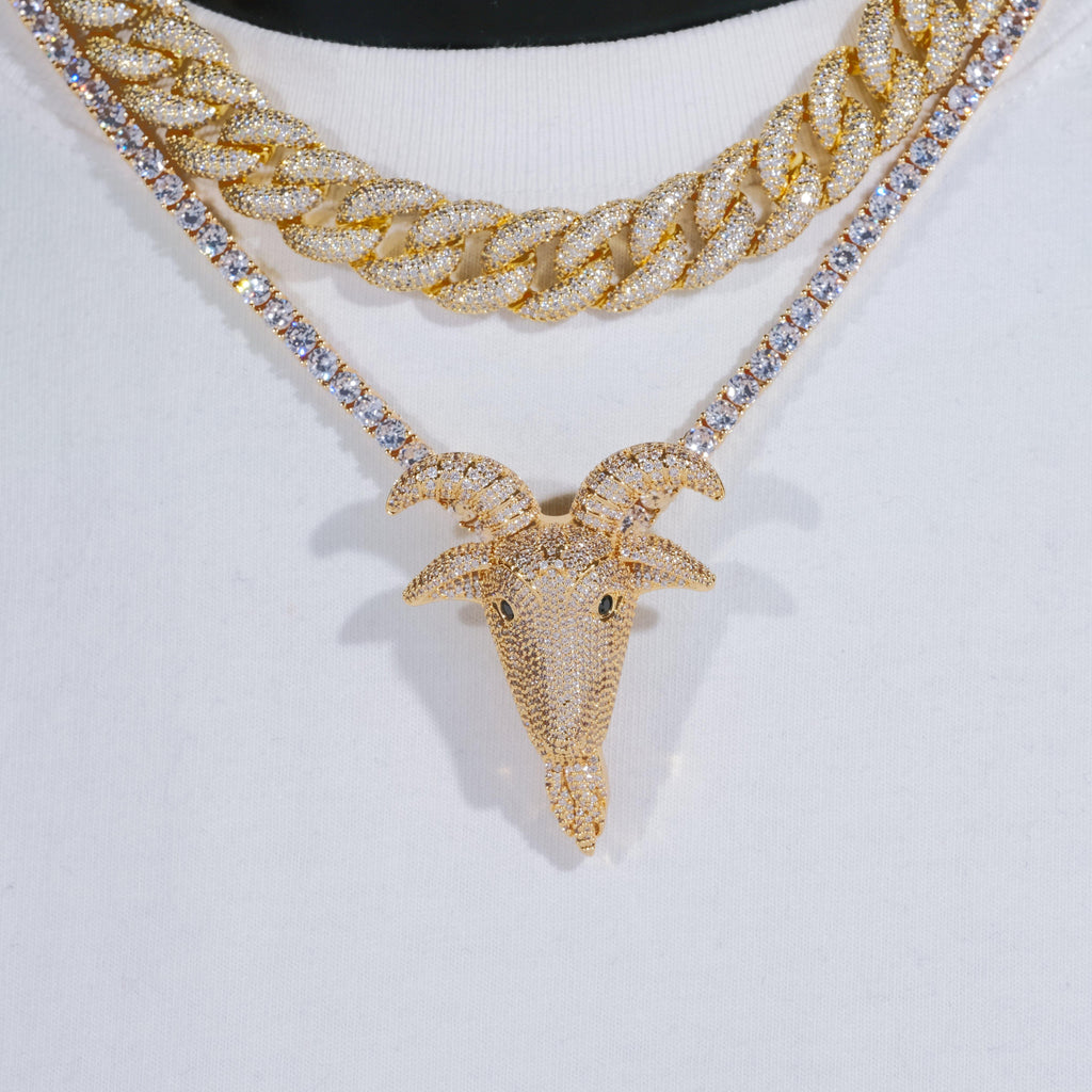 Solid GOAT Pendant - The GUU Shop