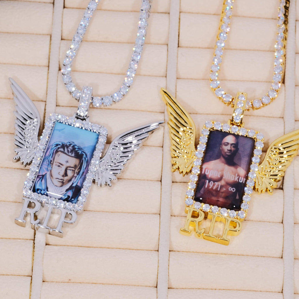 RIP WING 3D CUSTOM PICTURE PENDANT - The GUU Shop