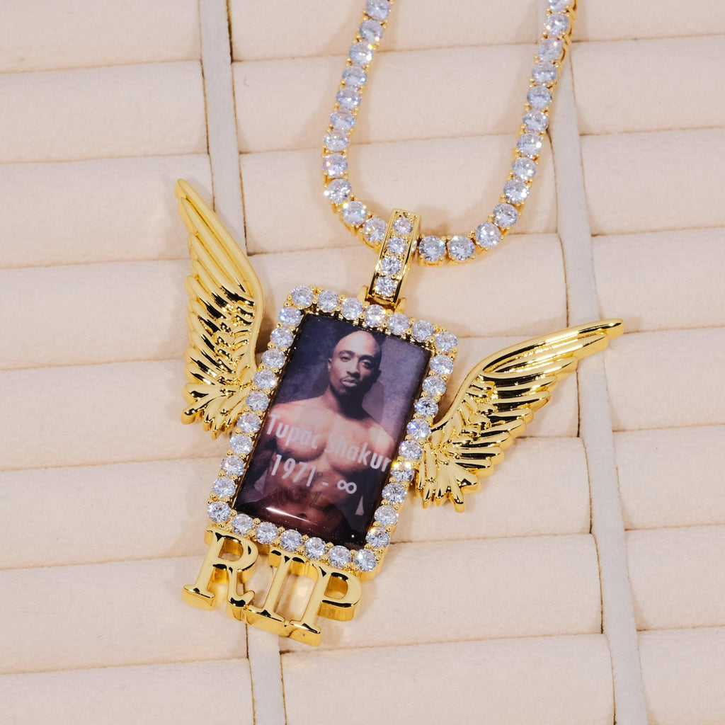 RIP WING 3D CUSTOM PICTURE PENDANT - The GUU Shop