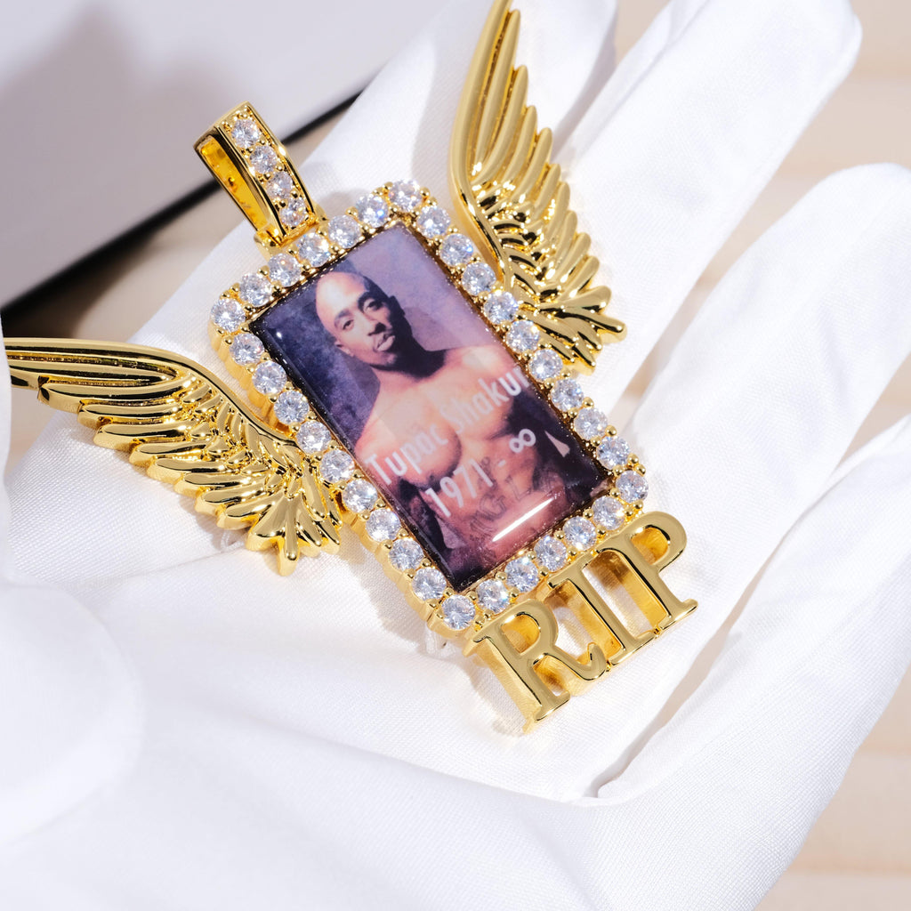 RIP WING 3D CUSTOM PICTURE PENDANT - The GUU Shop