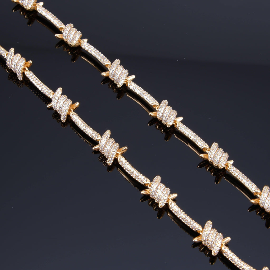 Iced Barb Wire Chain - The GUU Shop