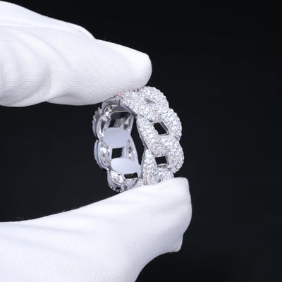 Iced Bubble Cuban Ring - The GUU Shop
