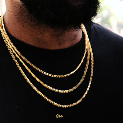 3mm Franco Link Chain - The GUU Shop
