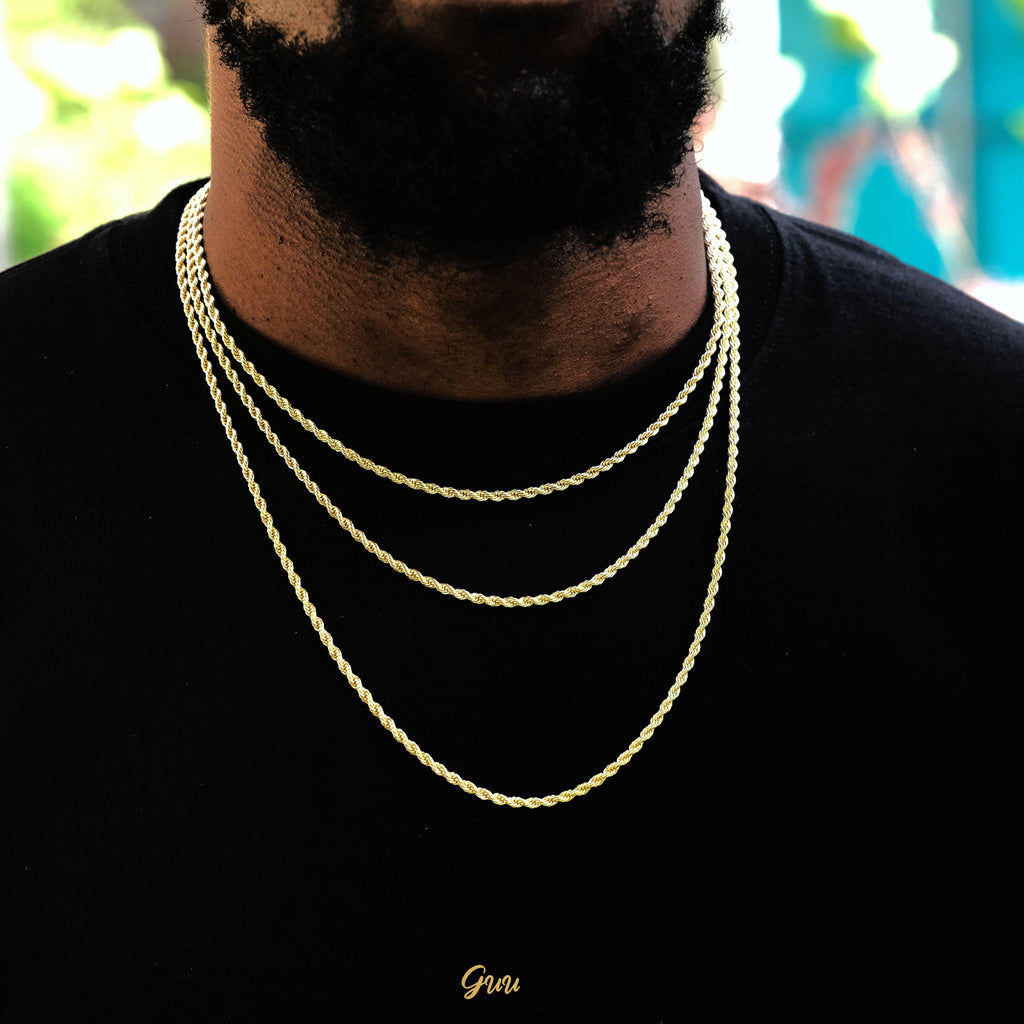 2mm Rope Chain - The GUU Shop