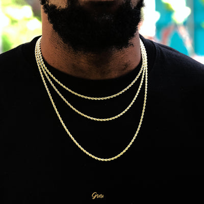 2mm Rope Chain - The GUU Shop