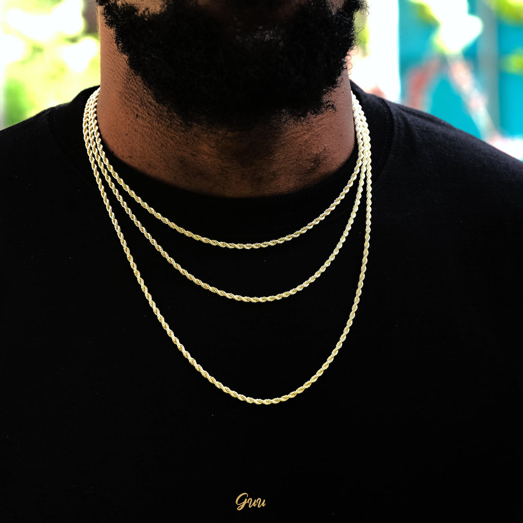 2mm Rope Chain - The GUU Shop